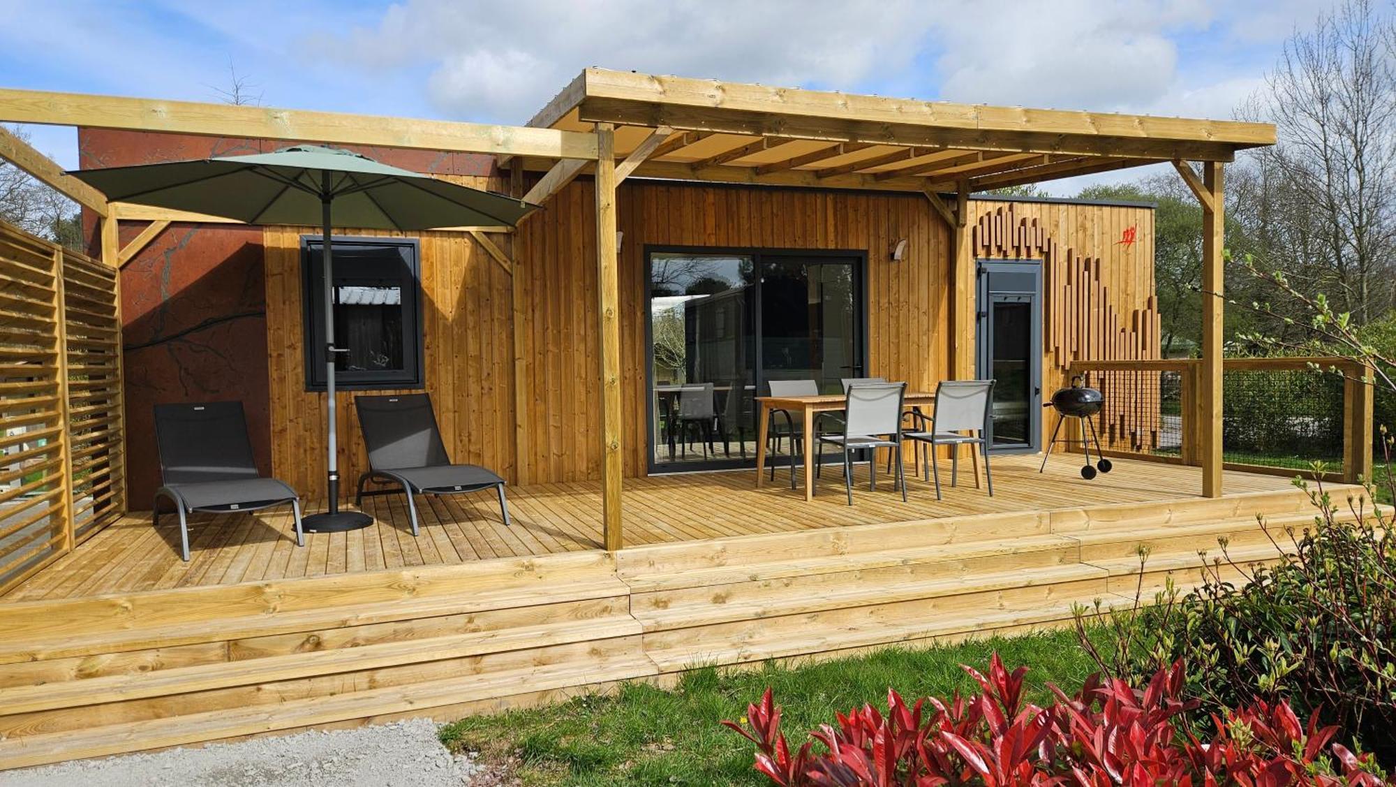Maeva Respire Cottage De Broceliande Caro  Exterior foto